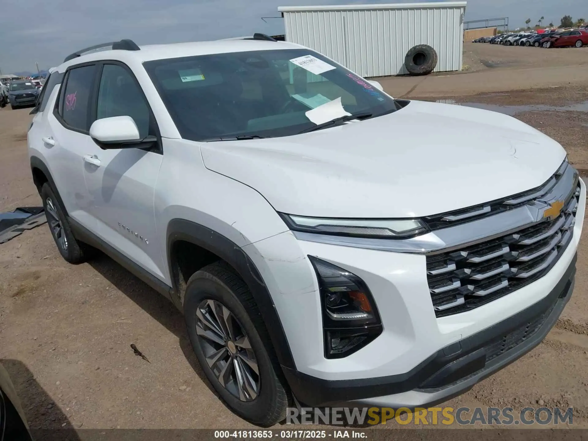 1 Photograph of a damaged car 3GNAXHEG3SL164652 CHEVROLET EQUINOX 2025