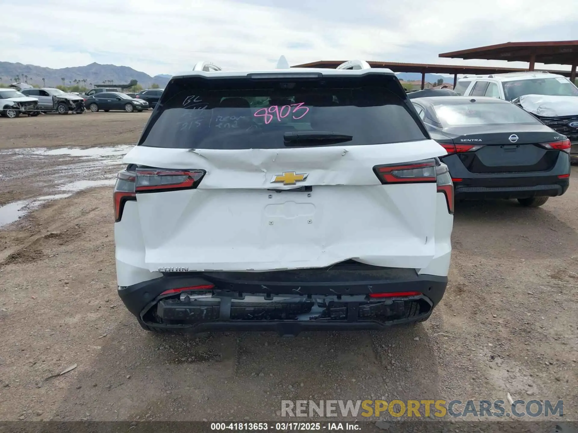 16 Photograph of a damaged car 3GNAXHEG3SL164652 CHEVROLET EQUINOX 2025