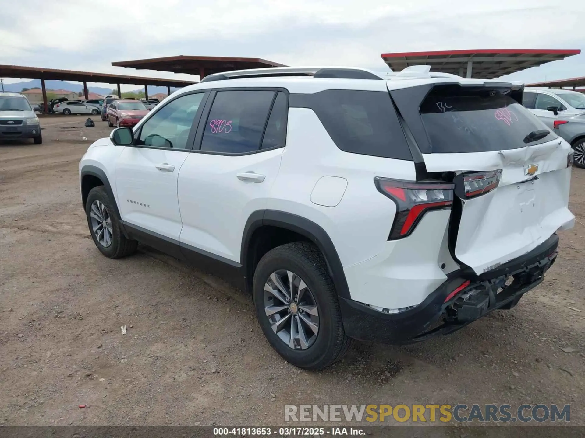 3 Photograph of a damaged car 3GNAXHEG3SL164652 CHEVROLET EQUINOX 2025