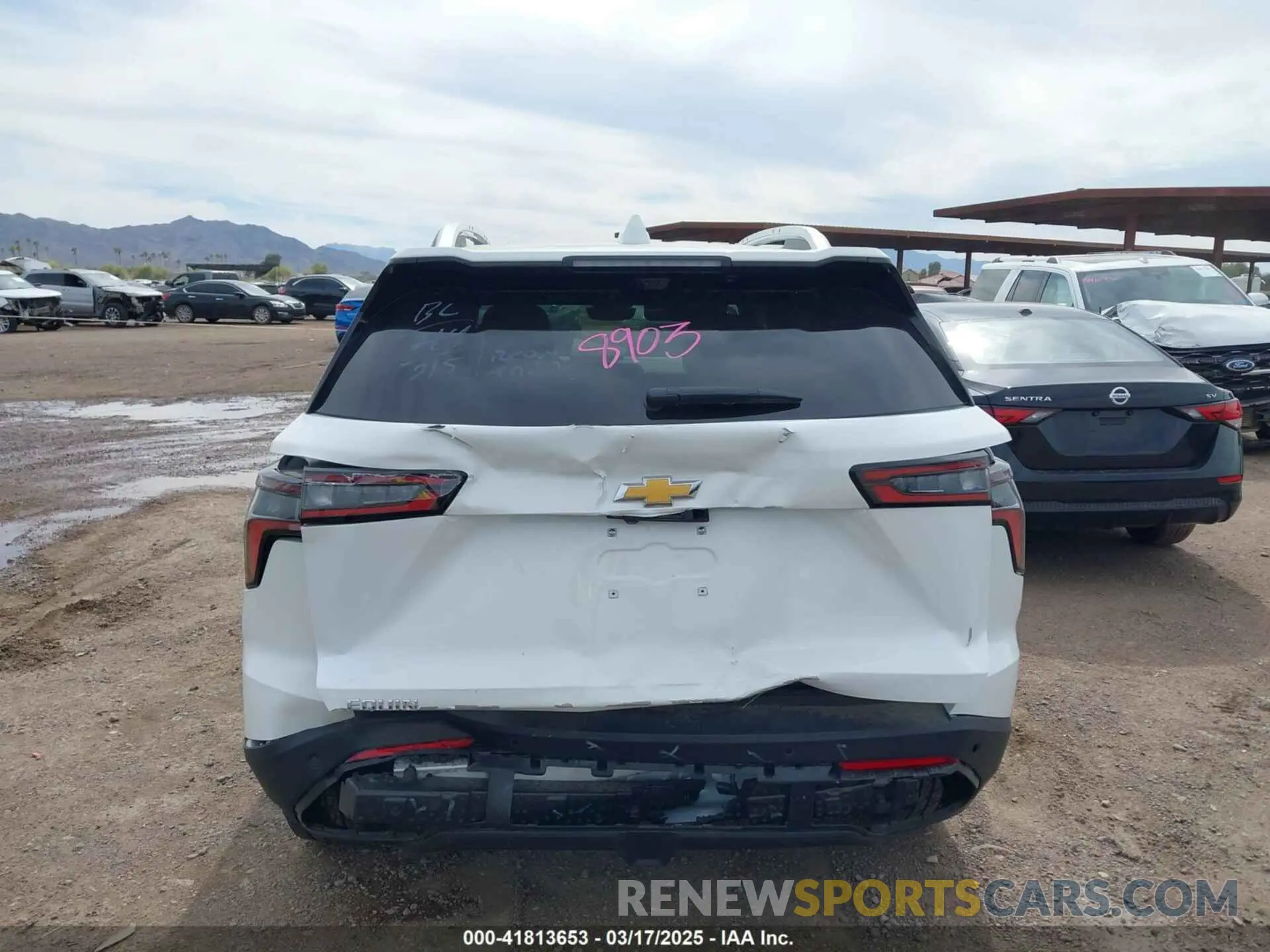 6 Photograph of a damaged car 3GNAXHEG3SL164652 CHEVROLET EQUINOX 2025