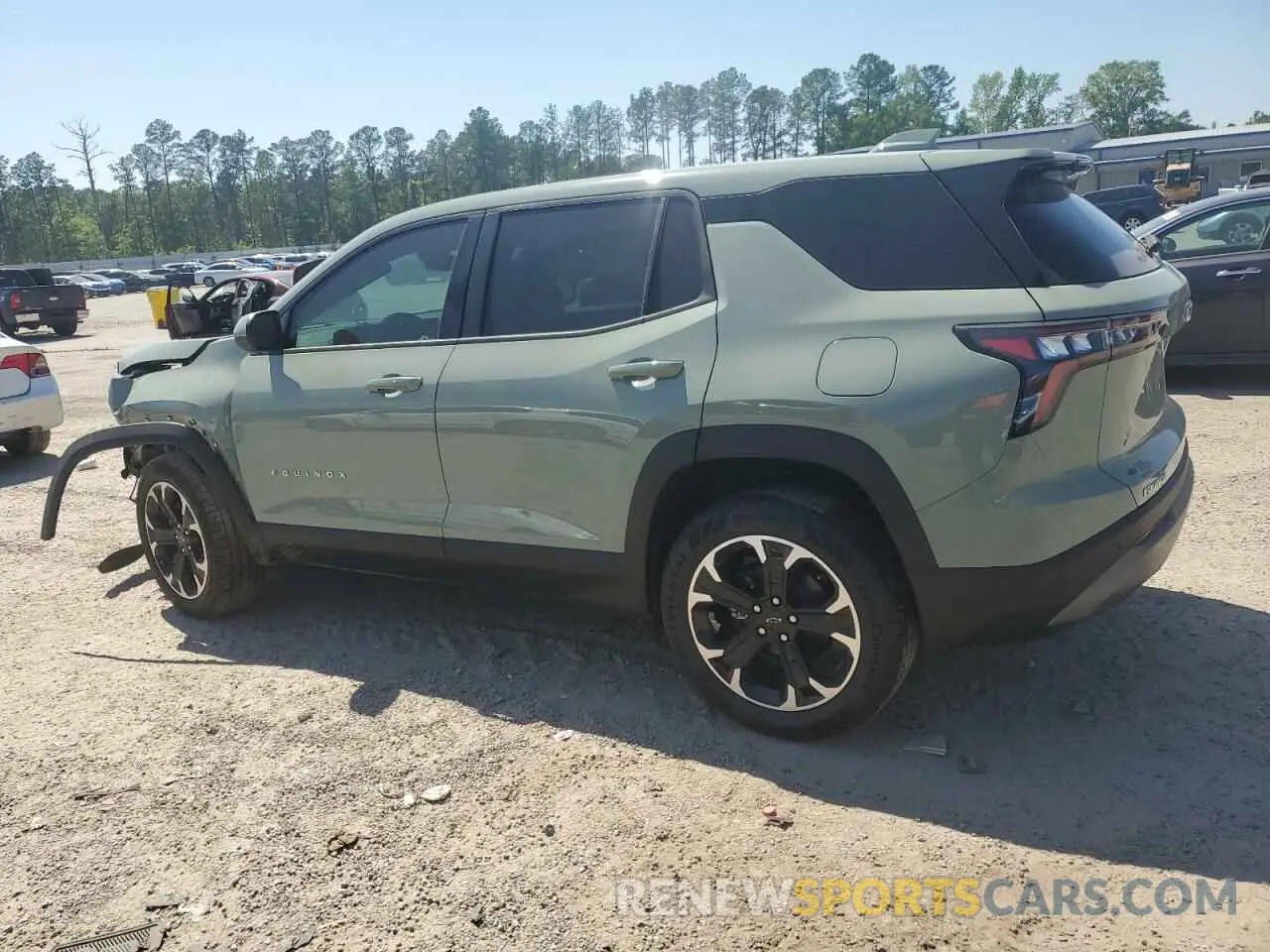 2 Photograph of a damaged car 3GNAXHEG3SL193410 CHEVROLET EQUINOX 2025