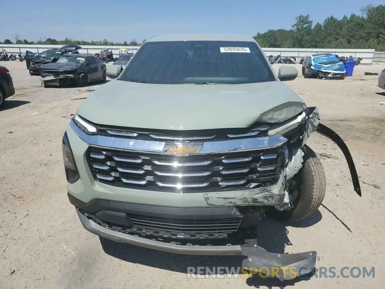 5 Photograph of a damaged car 3GNAXHEG3SL193410 CHEVROLET EQUINOX 2025