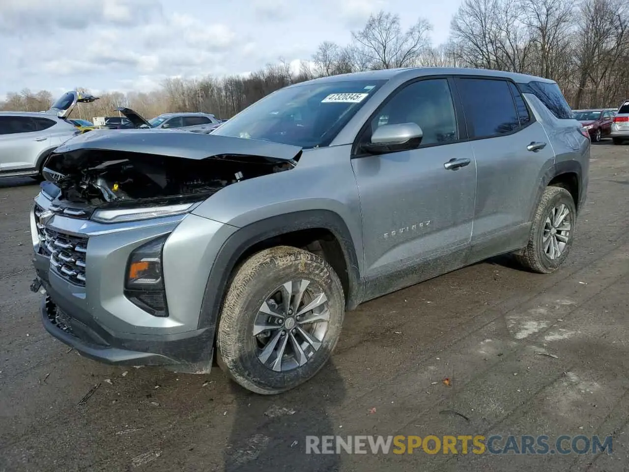 1 Photograph of a damaged car 3GNAXHEG3SL200386 CHEVROLET EQUINOX 2025