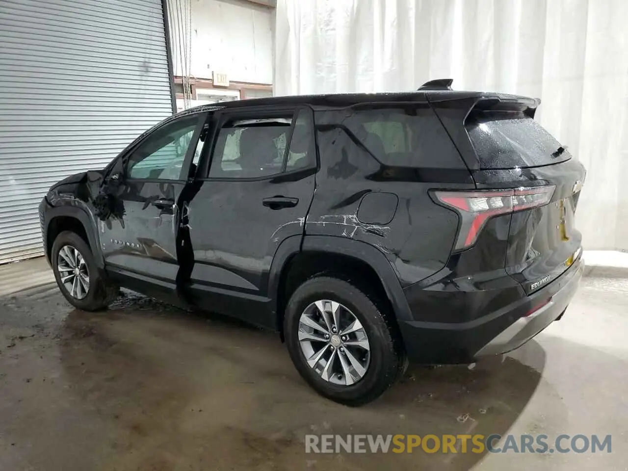 2 Photograph of a damaged car 3GNAXHEG3SL212974 CHEVROLET EQUINOX 2025