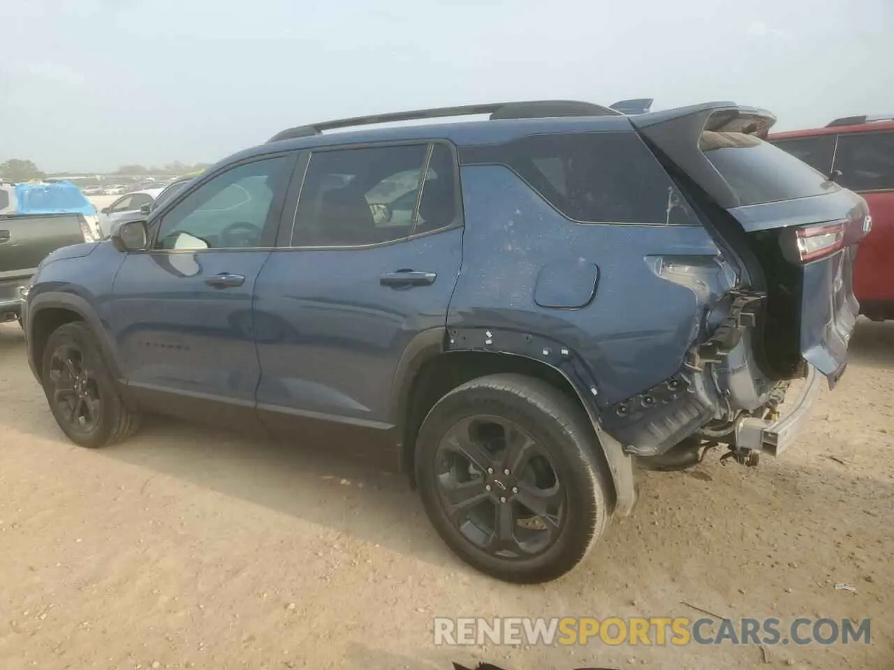 2 Photograph of a damaged car 3GNAXHEG3SL230407 CHEVROLET EQUINOX 2025