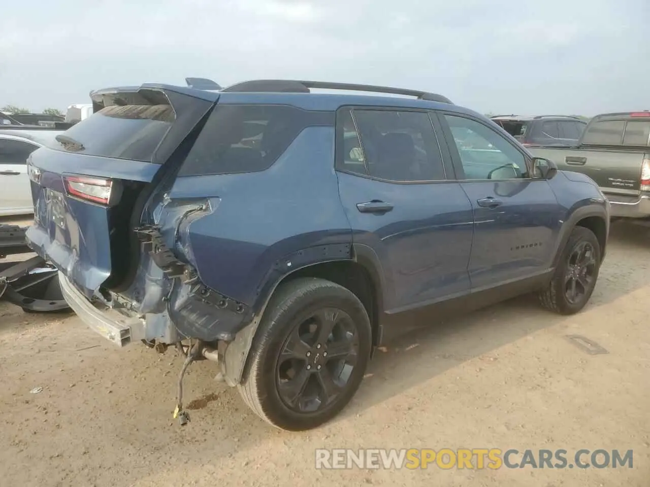 3 Photograph of a damaged car 3GNAXHEG3SL230407 CHEVROLET EQUINOX 2025