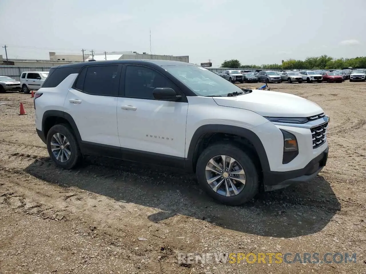 4 Photograph of a damaged car 3GNAXHEG3SL239706 CHEVROLET EQUINOX 2025