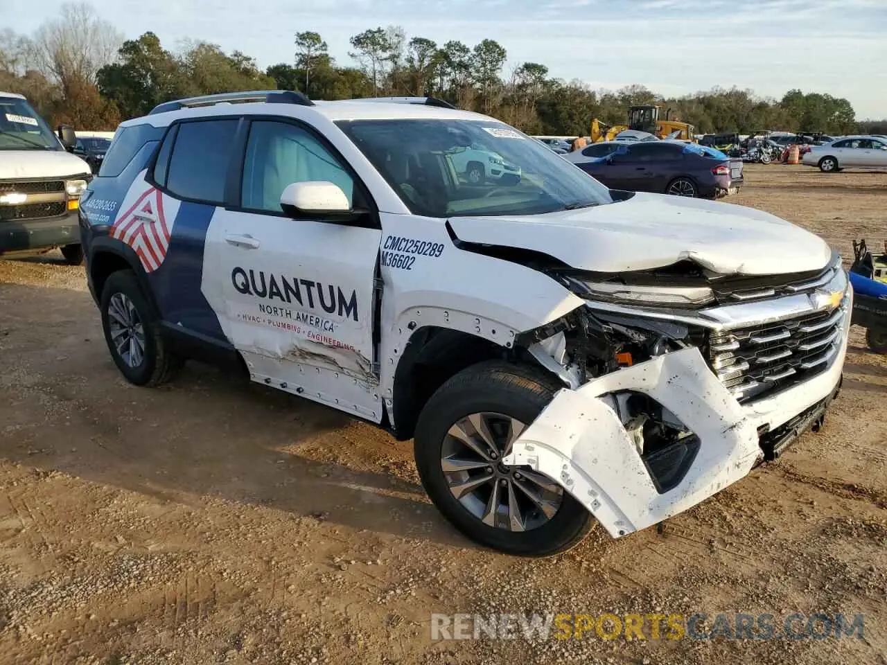 4 Photograph of a damaged car 3GNAXHEG3SL256912 CHEVROLET EQUINOX 2025