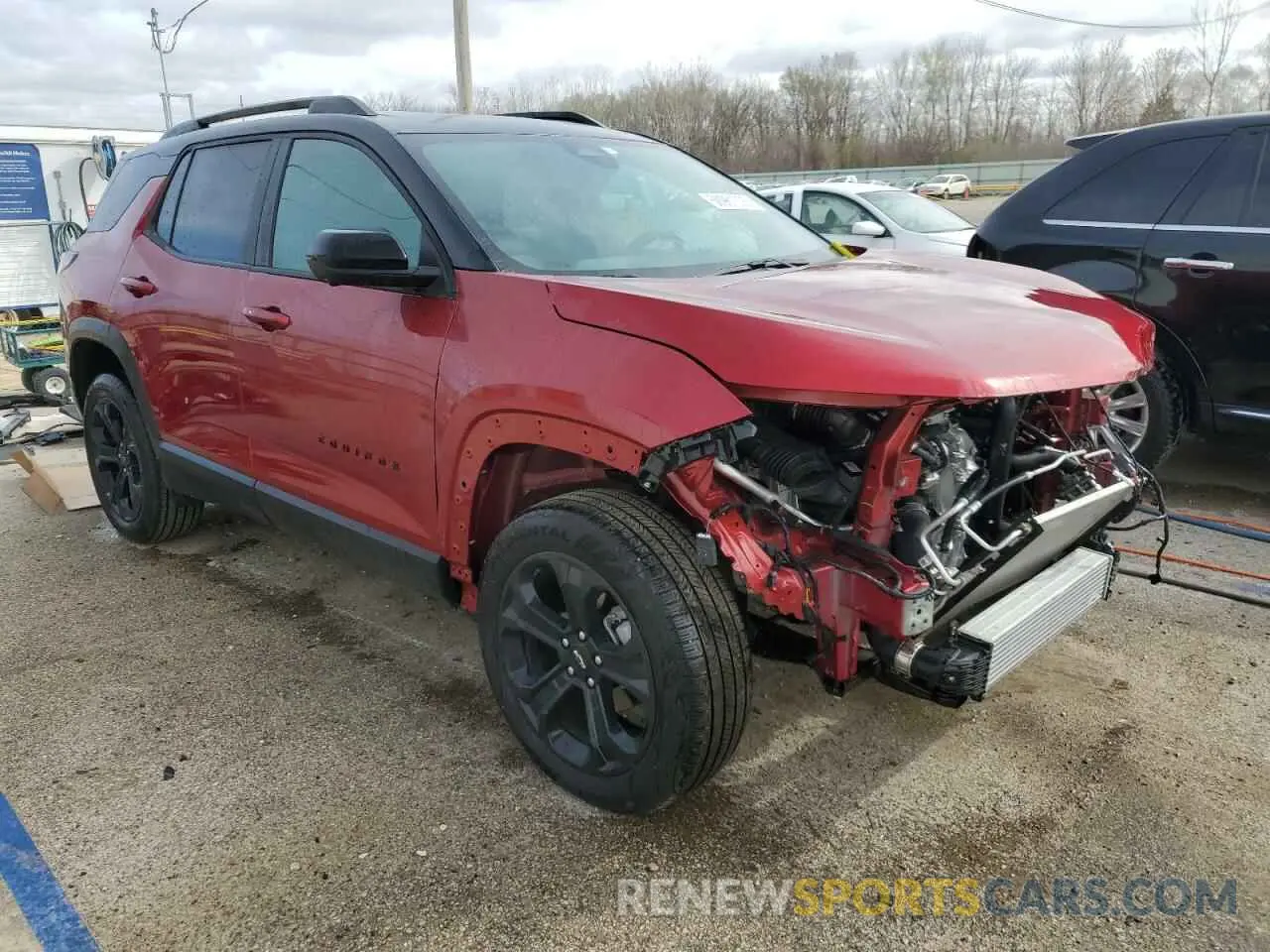 4 Photograph of a damaged car 3GNAXHEG4SL104735 CHEVROLET EQUINOX 2025