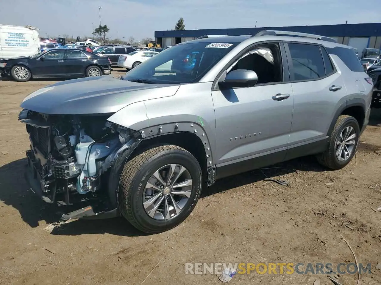1 Photograph of a damaged car 3GNAXHEG4SL132521 CHEVROLET EQUINOX 2025