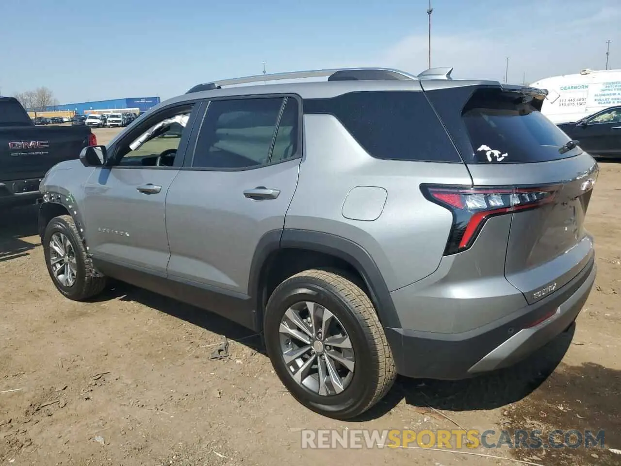 2 Photograph of a damaged car 3GNAXHEG4SL132521 CHEVROLET EQUINOX 2025