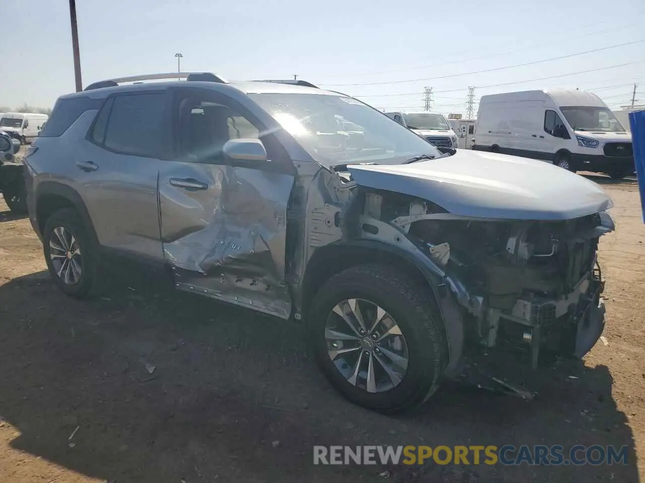 4 Photograph of a damaged car 3GNAXHEG4SL132521 CHEVROLET EQUINOX 2025