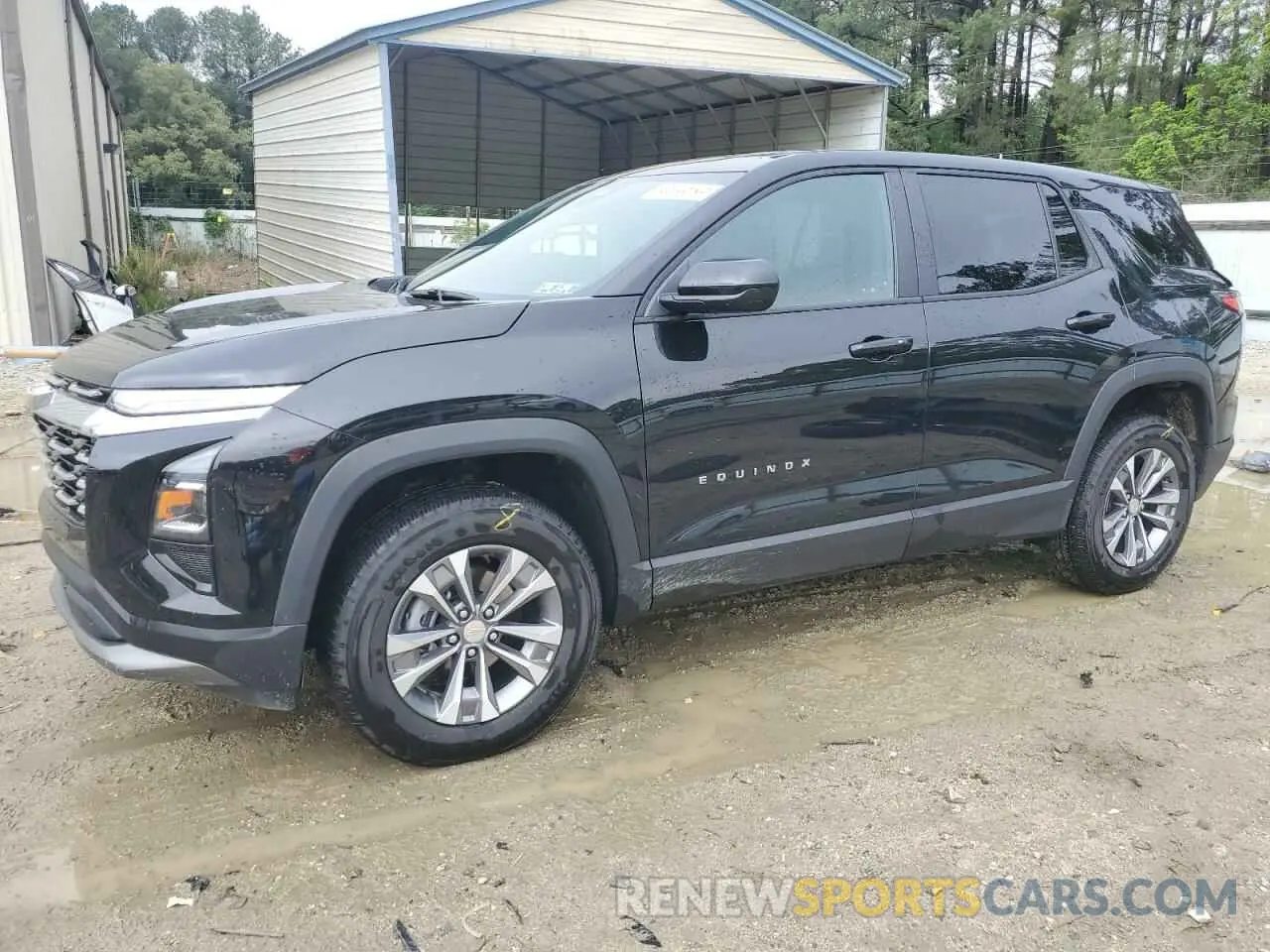 1 Photograph of a damaged car 3GNAXHEG4SL212370 CHEVROLET EQUINOX 2025