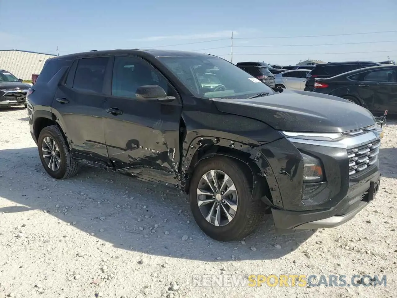 4 Photograph of a damaged car 3GNAXHEG4SL248513 CHEVROLET EQUINOX 2025