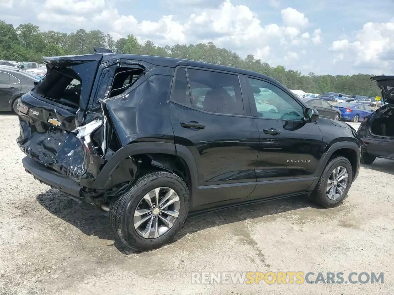 3 Photograph of a damaged car 3GNAXHEG4SL258443 CHEVROLET EQUINOX 2025