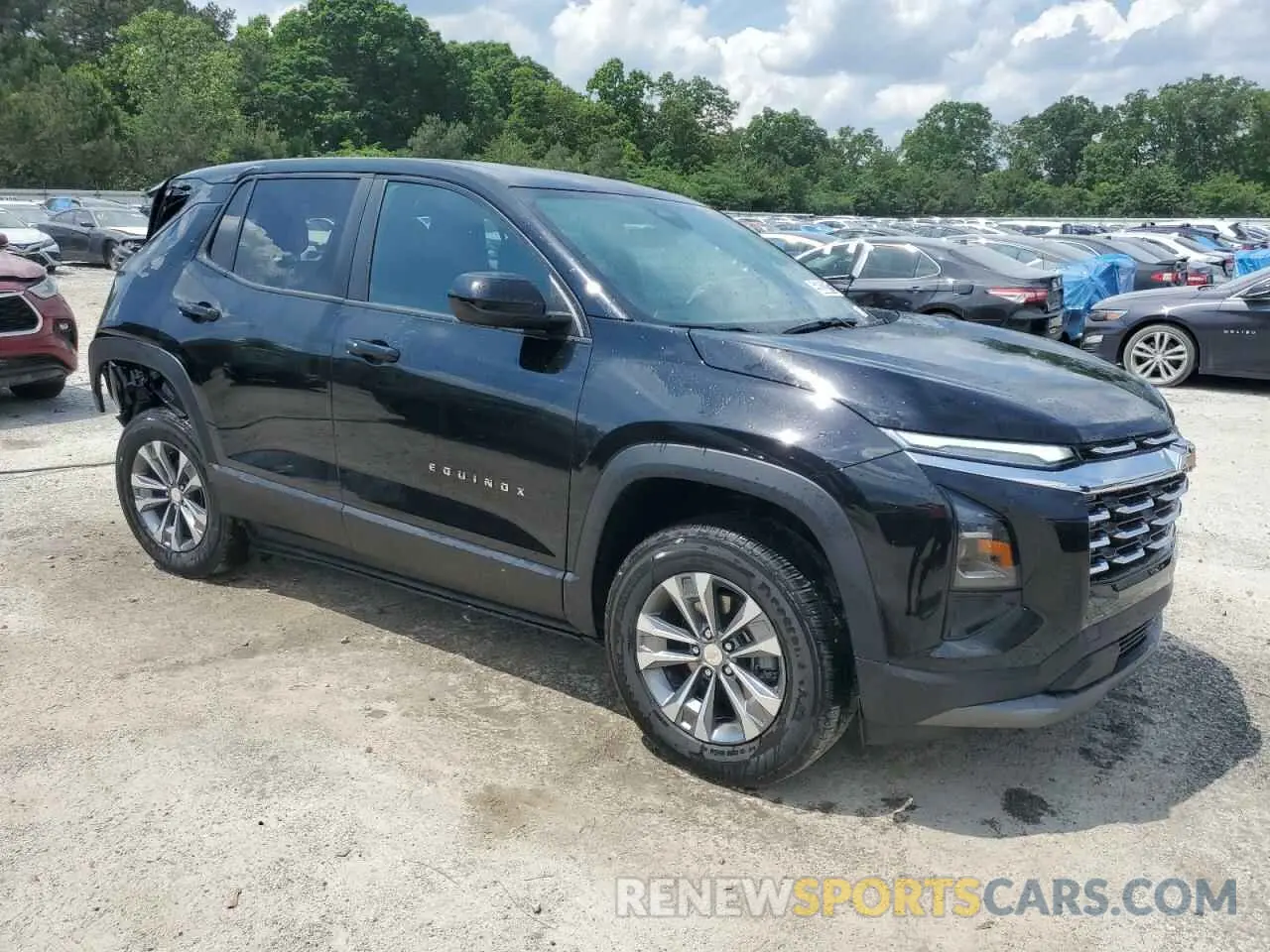 4 Photograph of a damaged car 3GNAXHEG4SL258443 CHEVROLET EQUINOX 2025