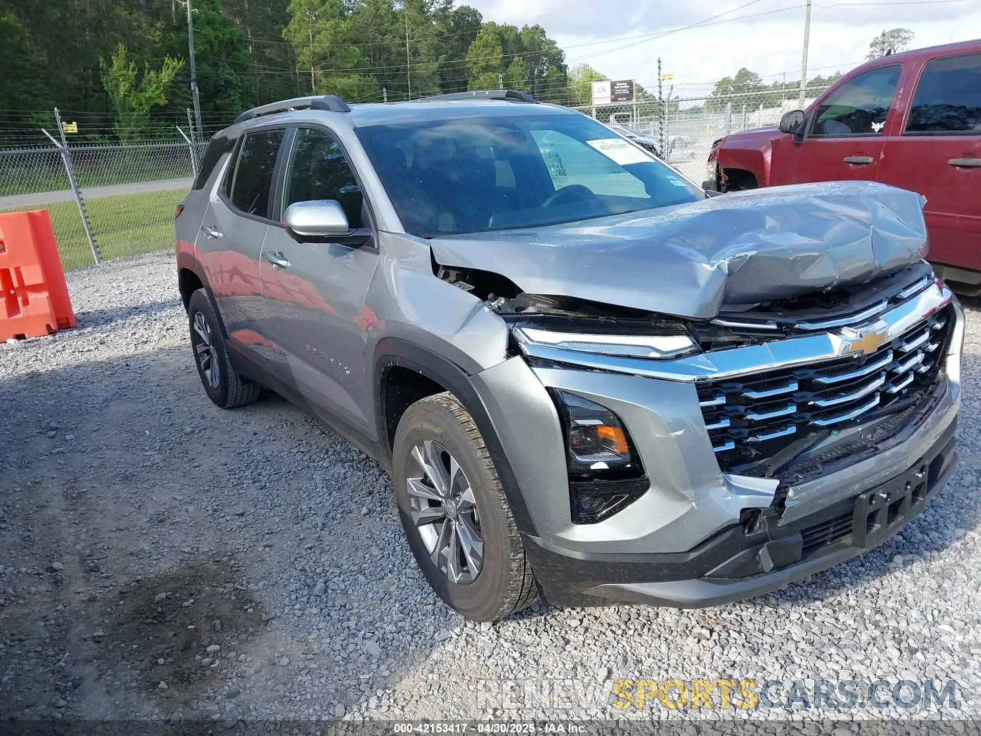 1 Photograph of a damaged car 3GNAXHEG5SL185017 CHEVROLET EQUINOX 2025