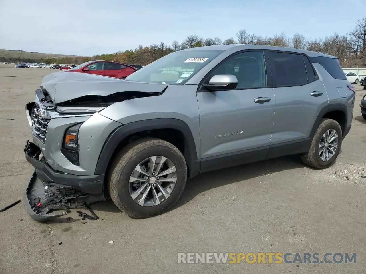 1 Photograph of a damaged car 3GNAXHEG5SL189293 CHEVROLET EQUINOX 2025