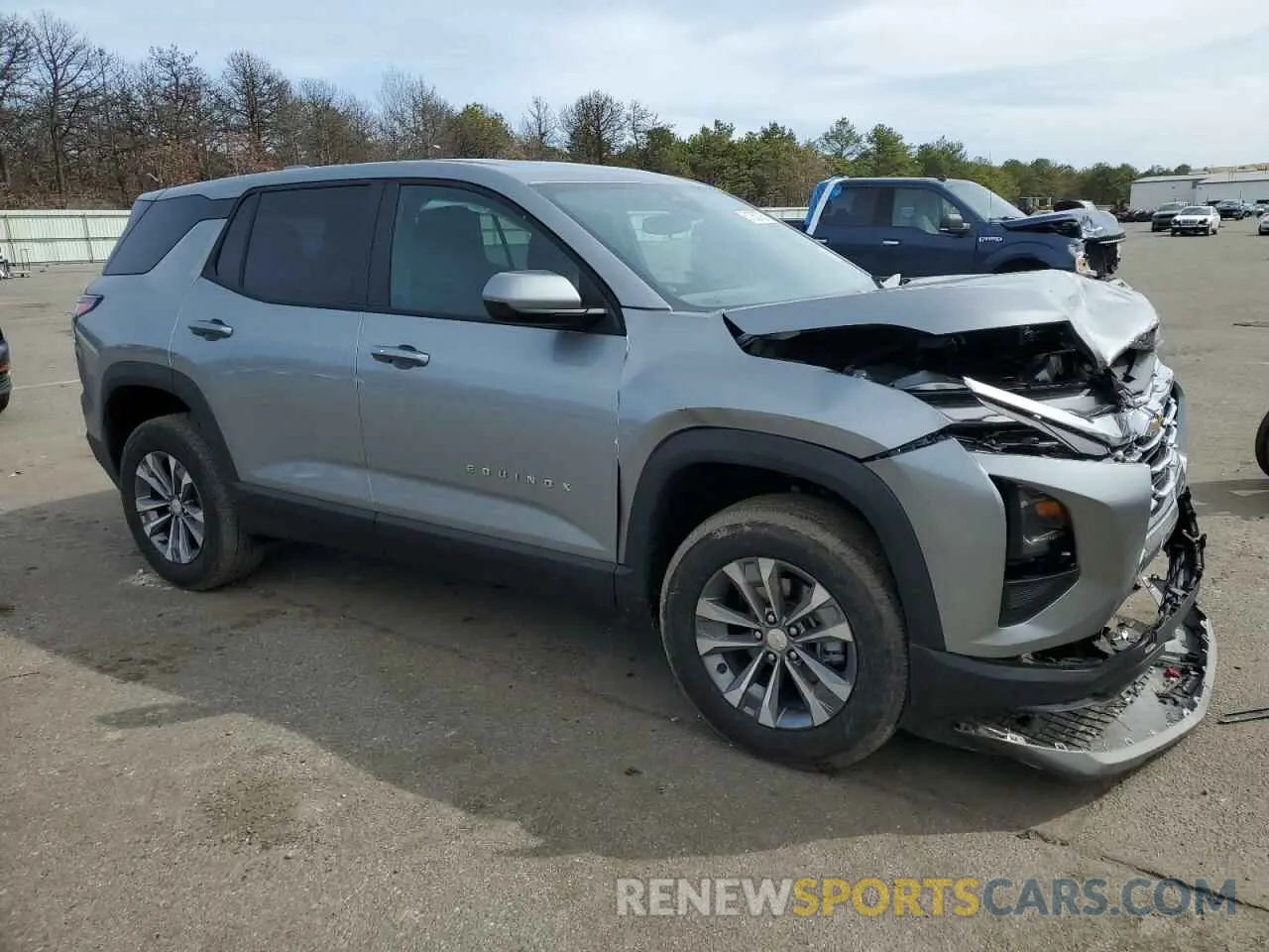 4 Photograph of a damaged car 3GNAXHEG5SL189293 CHEVROLET EQUINOX 2025