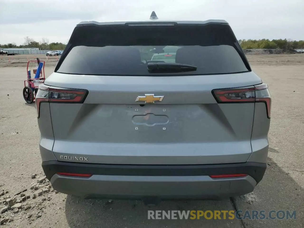 6 Photograph of a damaged car 3GNAXHEG5SL189293 CHEVROLET EQUINOX 2025