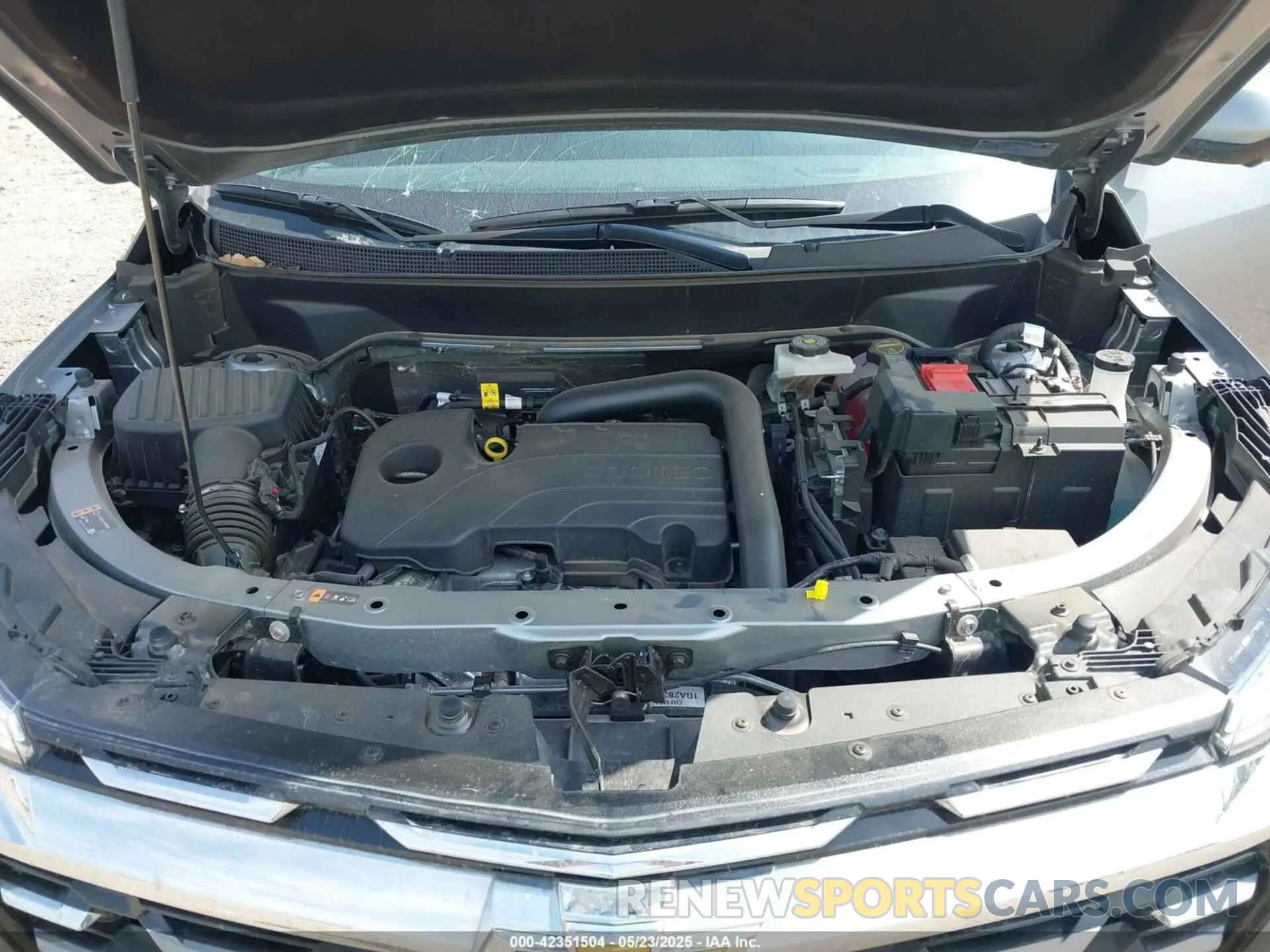 10 Photograph of a damaged car 3GNAXHEG5SL217853 CHEVROLET EQUINOX 2025