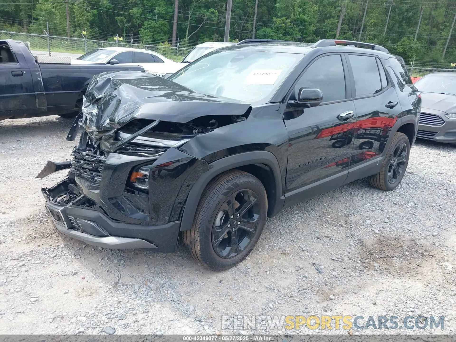 2 Photograph of a damaged car 3GNAXHEG5SL260086 CHEVROLET EQUINOX 2025