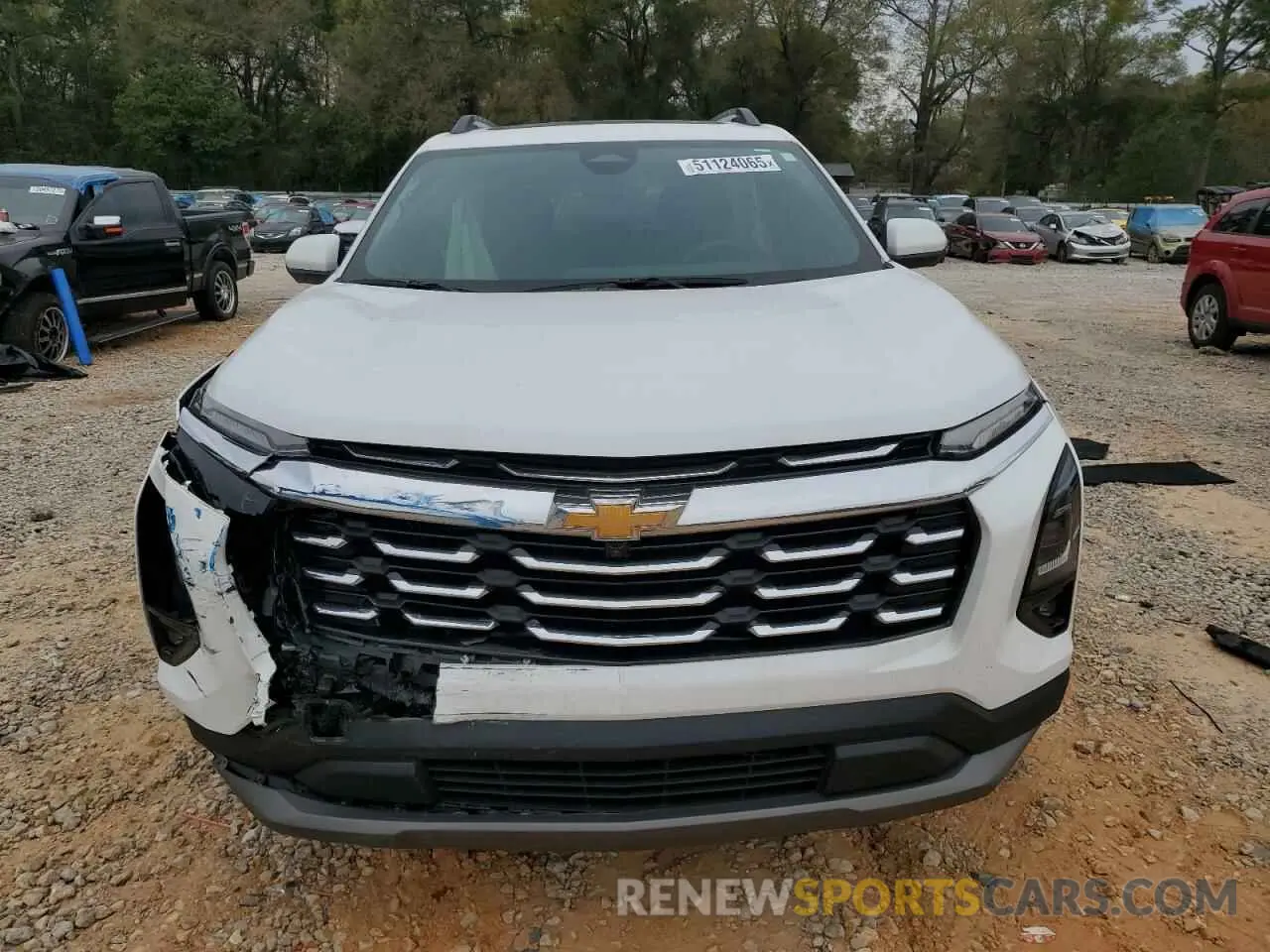 5 Photograph of a damaged car 3GNAXHEG6SL102615 CHEVROLET EQUINOX 2025