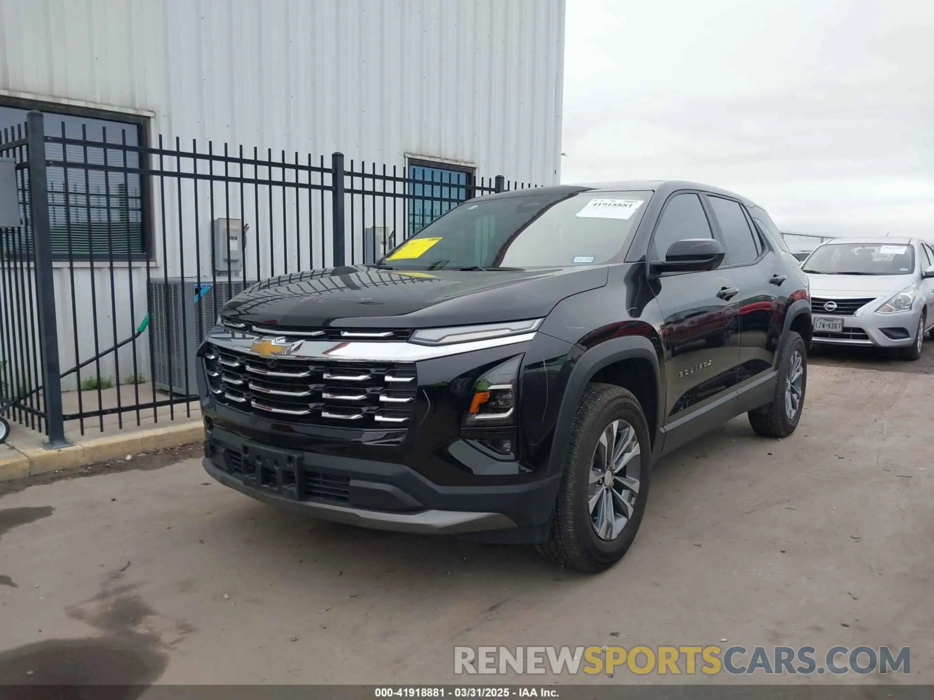 2 Photograph of a damaged car 3GNAXHEG6SL133072 CHEVROLET EQUINOX 2025