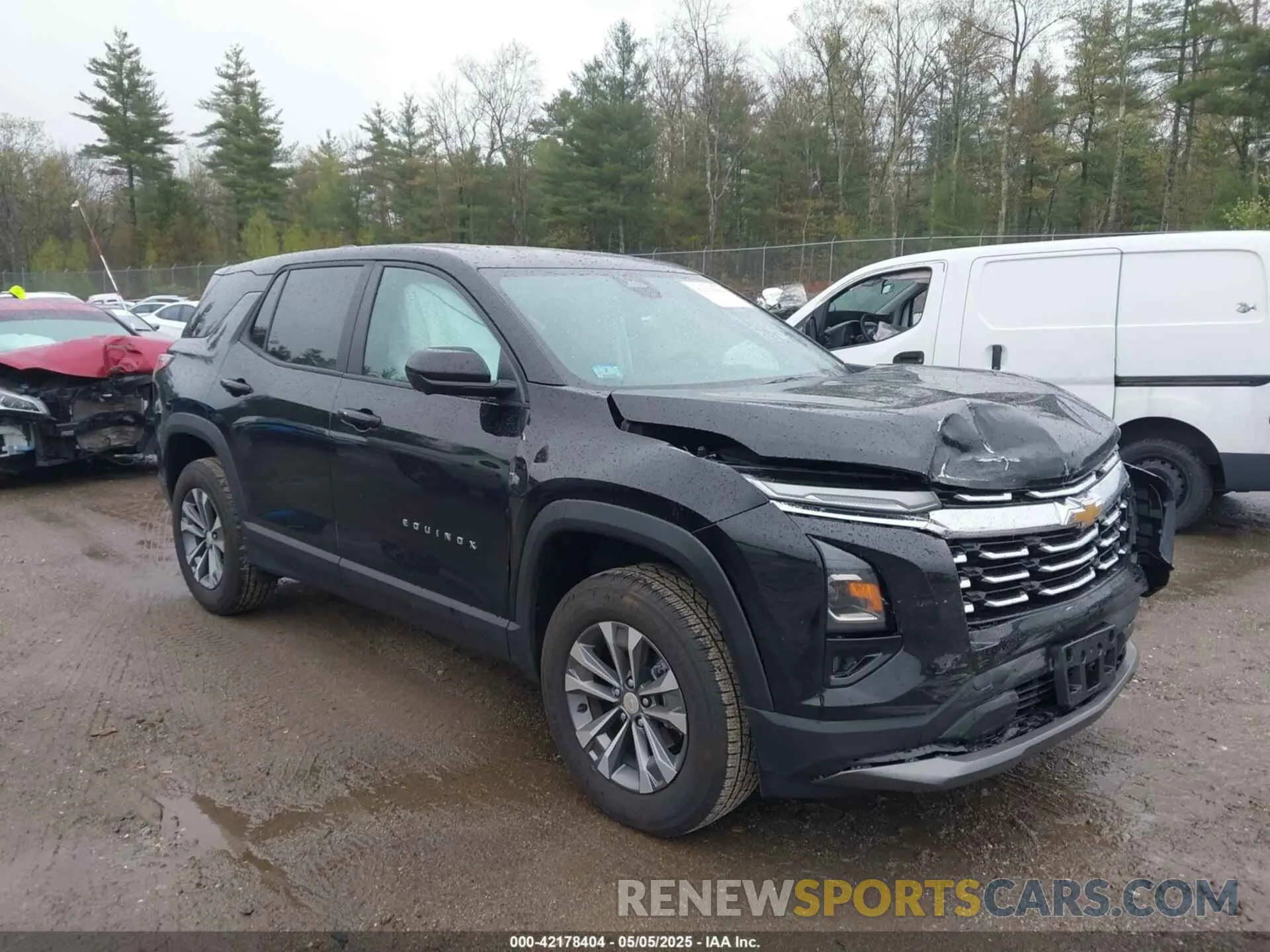 1 Photograph of a damaged car 3GNAXHEG6SL170056 CHEVROLET EQUINOX 2025