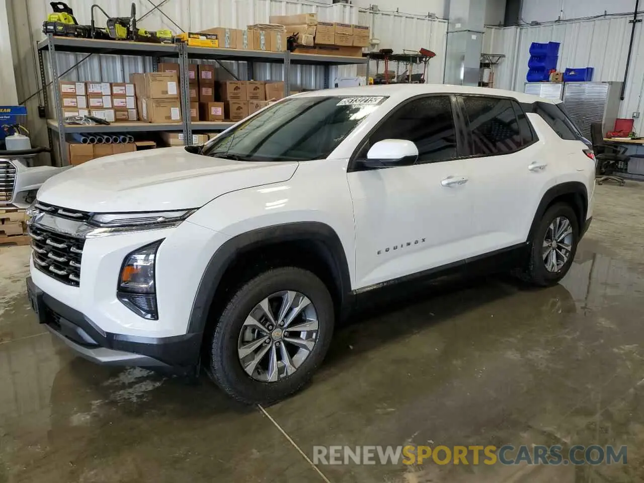 1 Photograph of a damaged car 3GNAXHEG6SL206263 CHEVROLET EQUINOX 2025