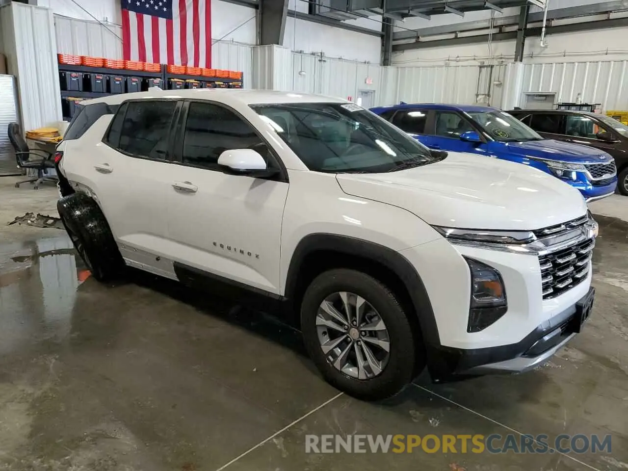 4 Photograph of a damaged car 3GNAXHEG6SL206263 CHEVROLET EQUINOX 2025