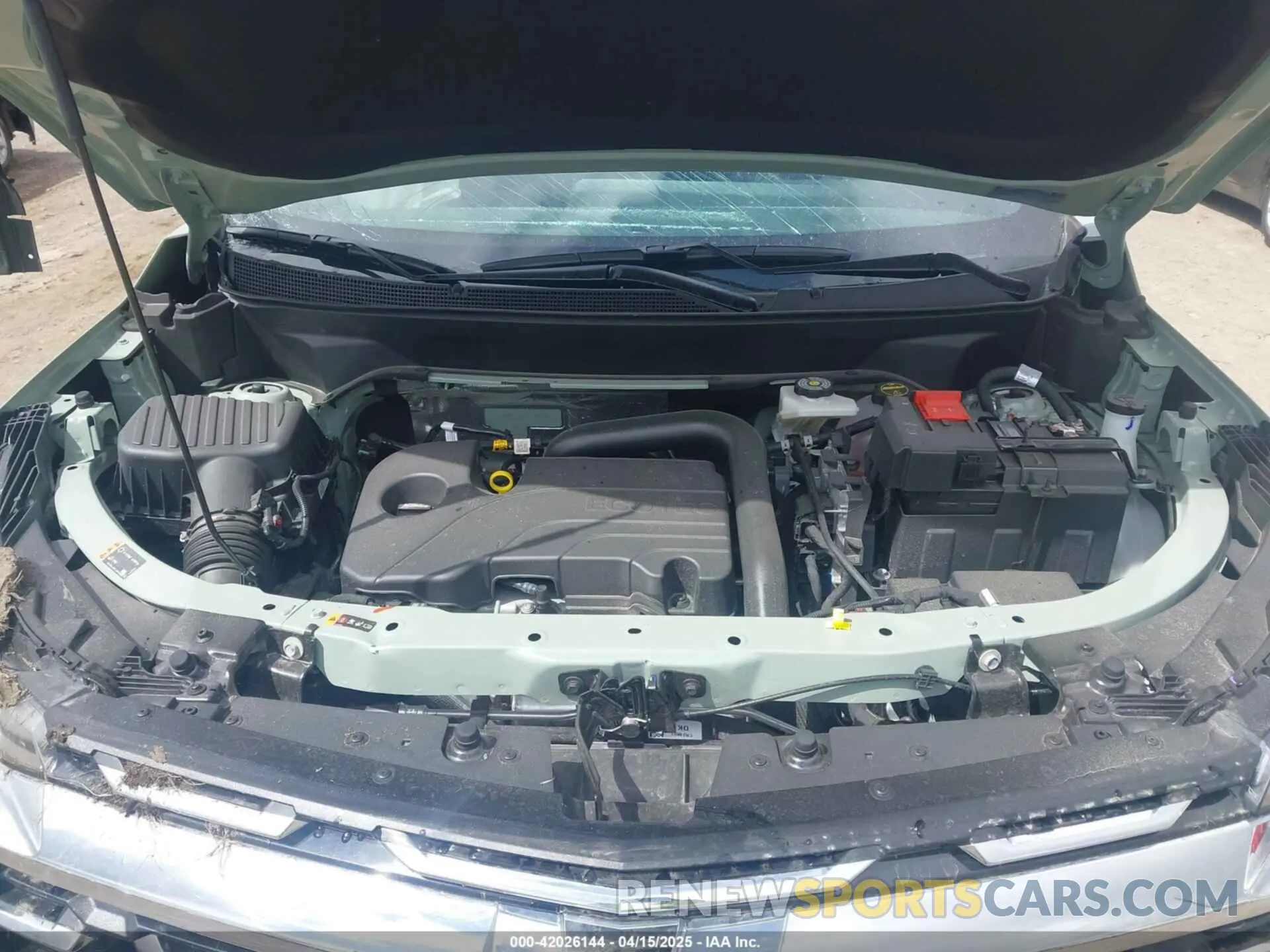 10 Photograph of a damaged car 3GNAXHEG7SL114014 CHEVROLET EQUINOX 2025