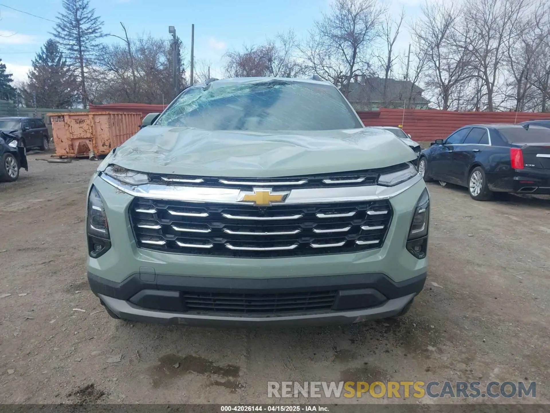 12 Photograph of a damaged car 3GNAXHEG7SL114014 CHEVROLET EQUINOX 2025