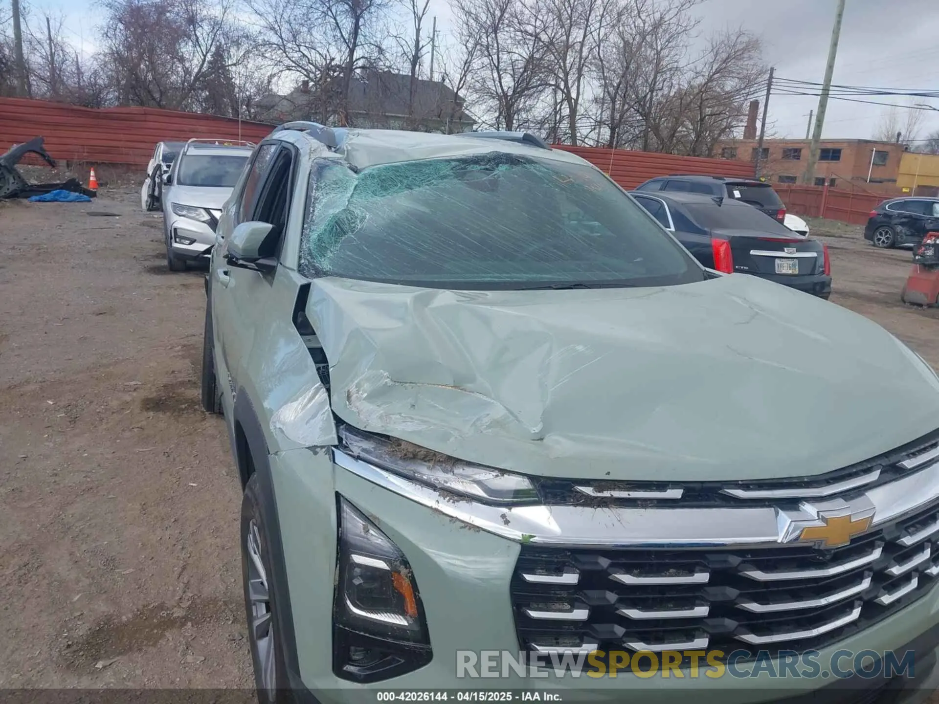 17 Photograph of a damaged car 3GNAXHEG7SL114014 CHEVROLET EQUINOX 2025