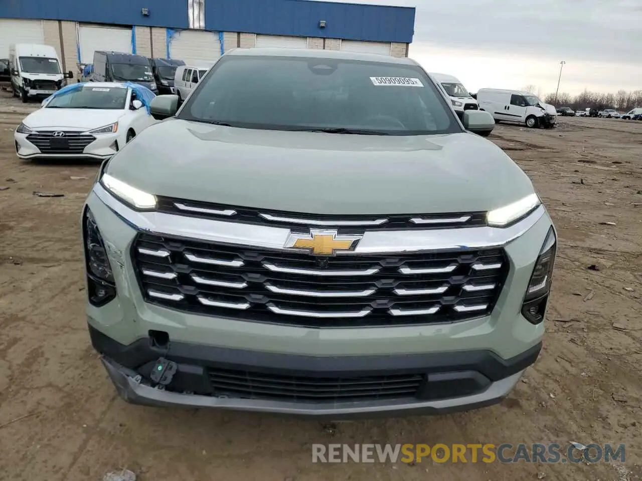 5 Photograph of a damaged car 3GNAXHEG7SL135722 CHEVROLET EQUINOX 2025