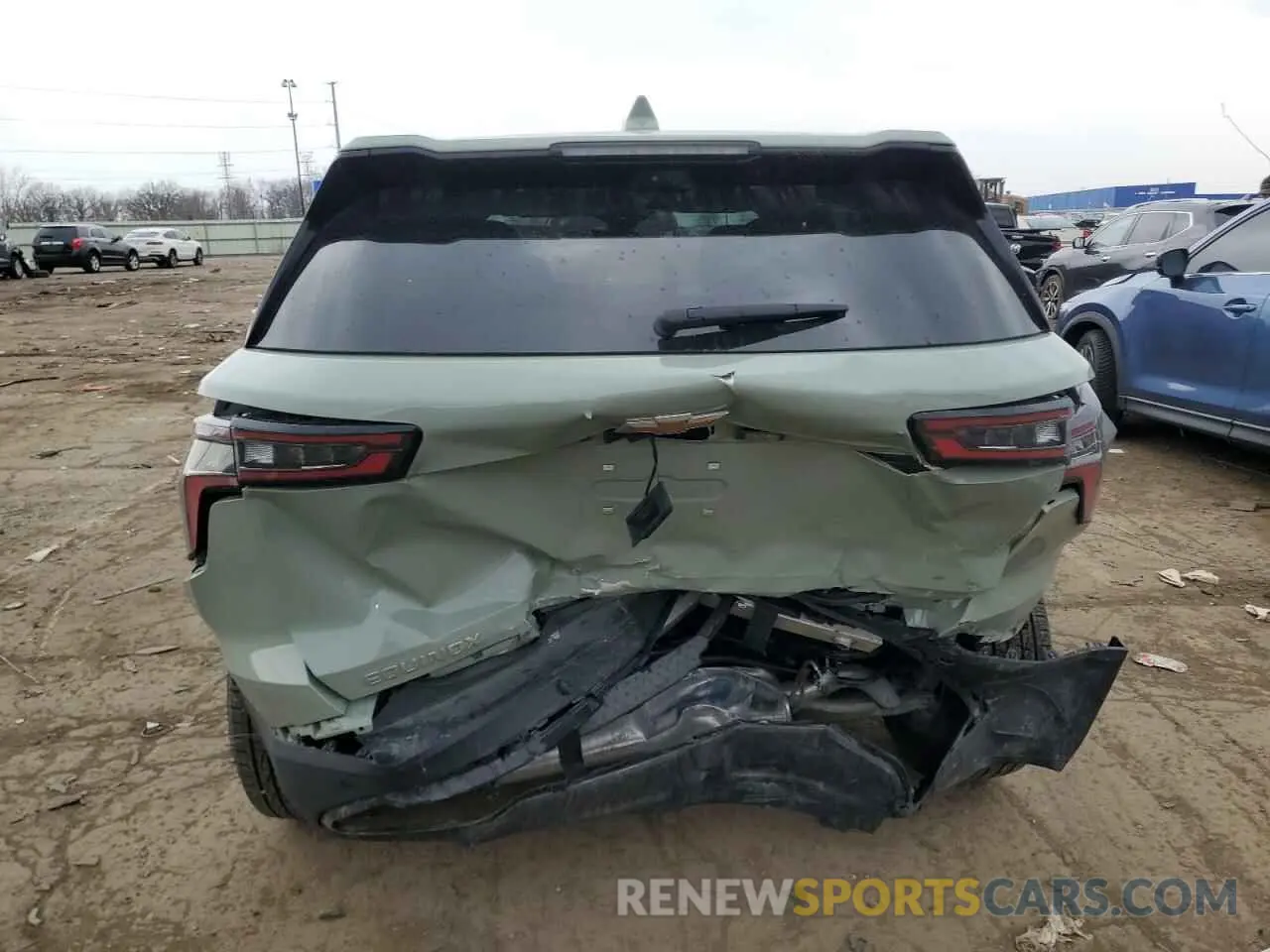 6 Photograph of a damaged car 3GNAXHEG7SL135722 CHEVROLET EQUINOX 2025