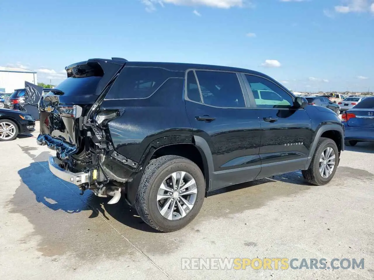 3 Photograph of a damaged car 3GNAXHEG7SL139477 CHEVROLET EQUINOX 2025