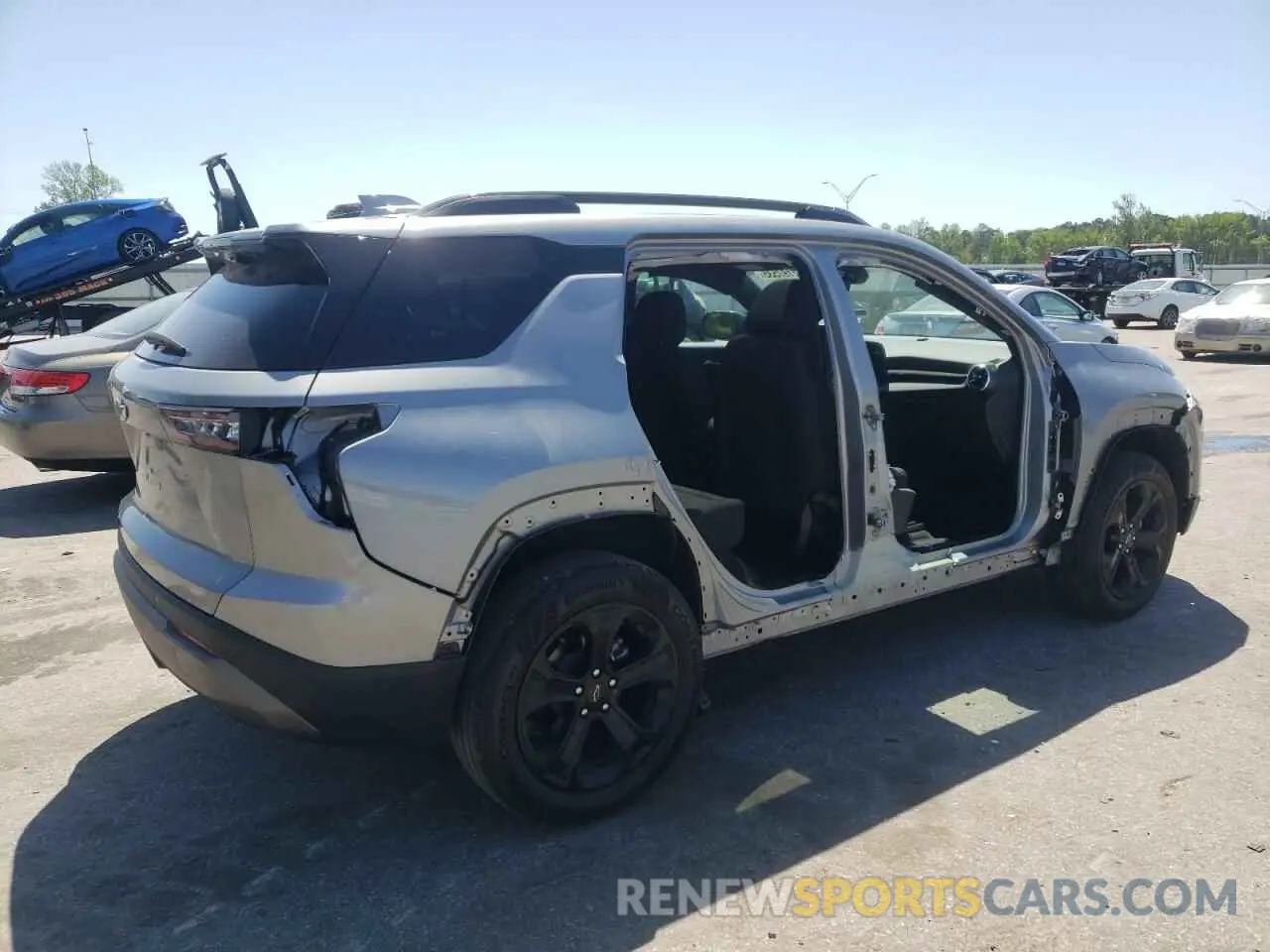 3 Photograph of a damaged car 3GNAXHEG7SL150639 CHEVROLET EQUINOX 2025