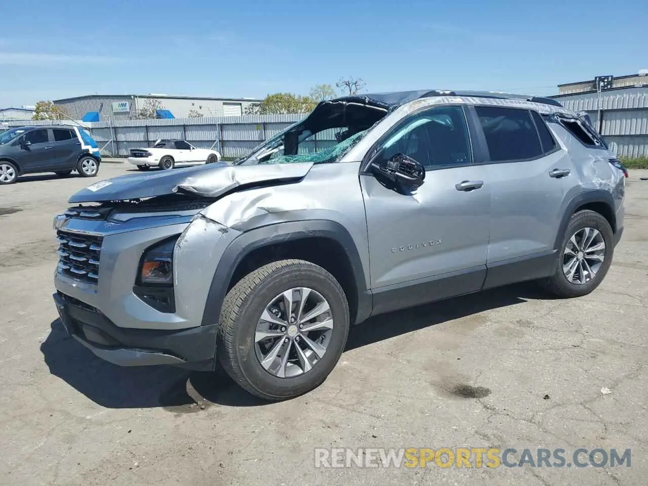 1 Photograph of a damaged car 3GNAXHEG7SL159020 CHEVROLET EQUINOX 2025