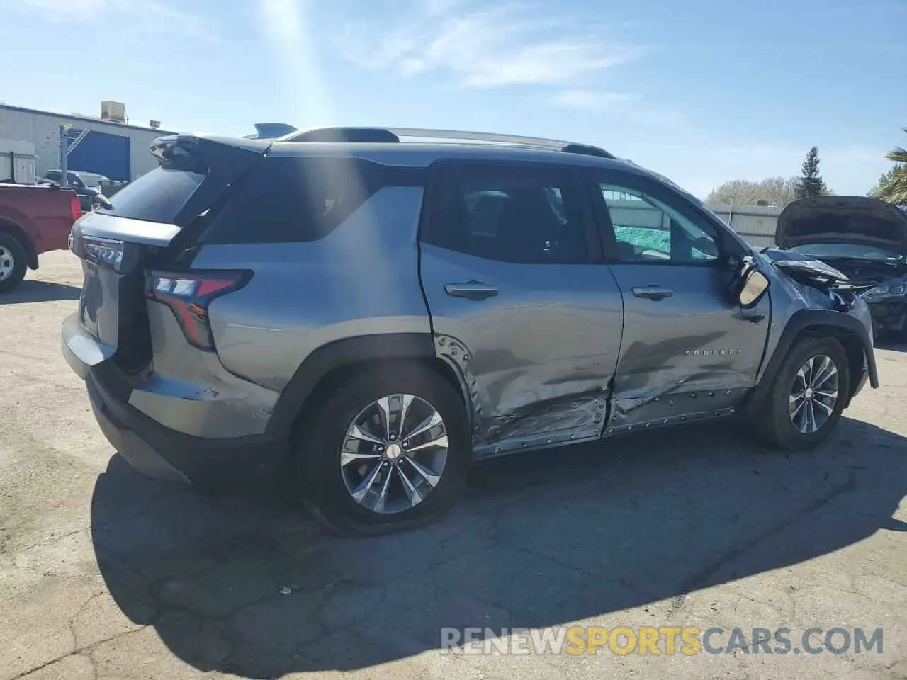 3 Photograph of a damaged car 3GNAXHEG7SL159020 CHEVROLET EQUINOX 2025