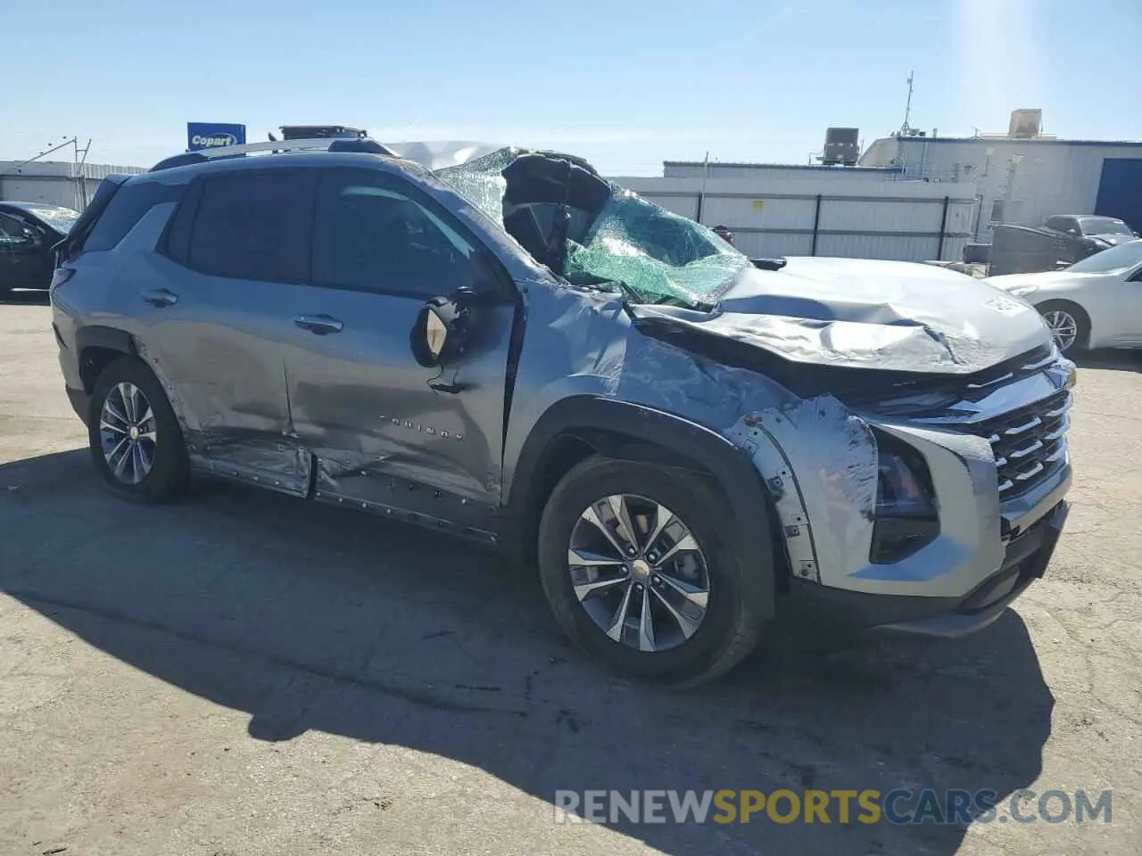 4 Photograph of a damaged car 3GNAXHEG7SL159020 CHEVROLET EQUINOX 2025