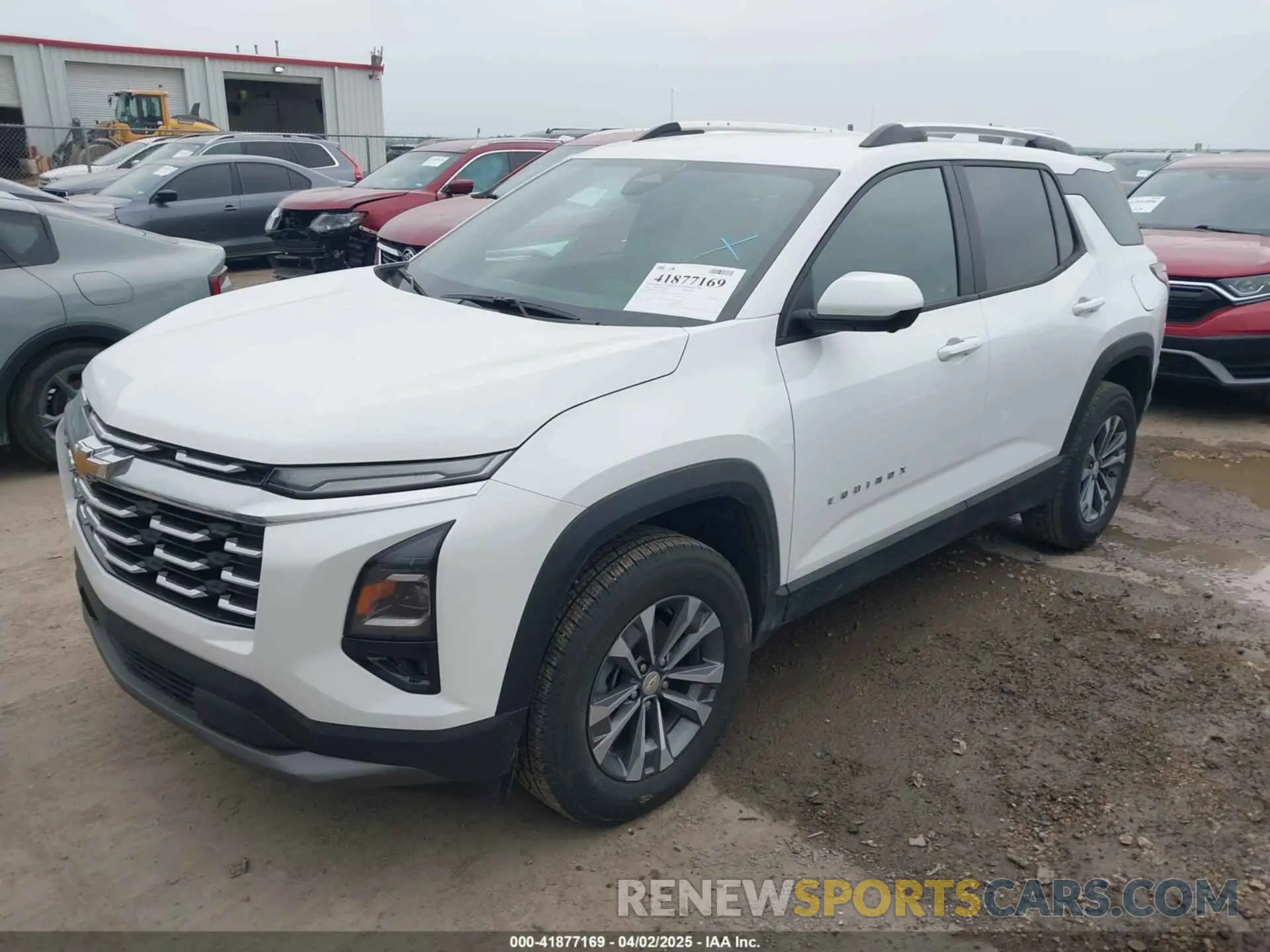 2 Photograph of a damaged car 3GNAXHEG7SL215828 CHEVROLET EQUINOX 2025