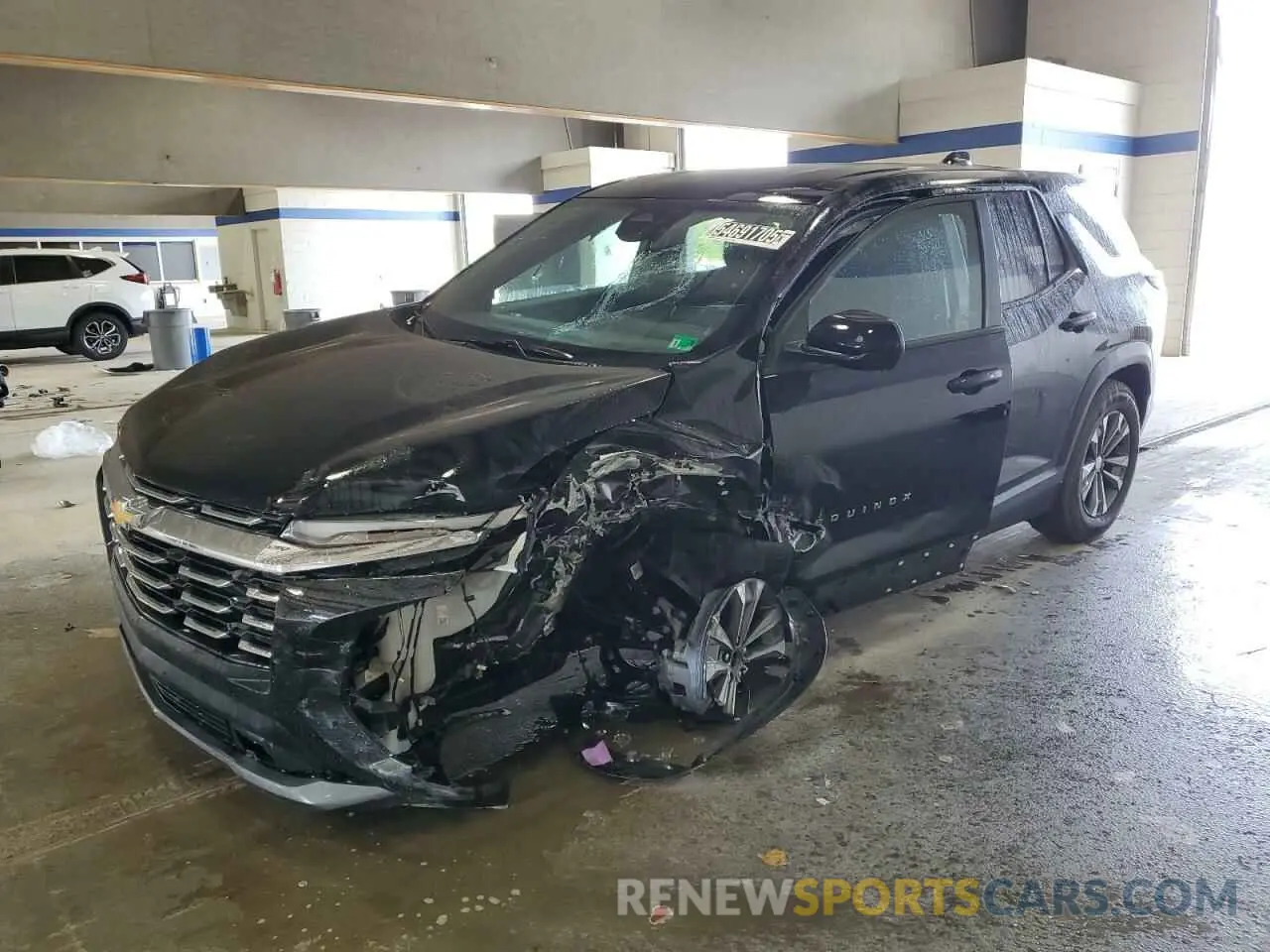 1 Photograph of a damaged car 3GNAXHEG7SL221483 CHEVROLET EQUINOX 2025