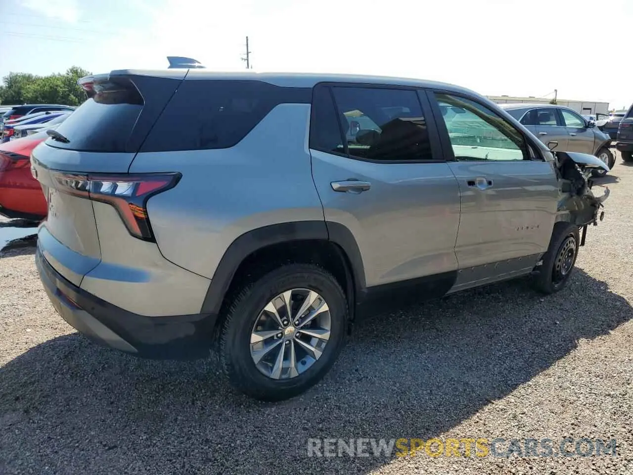 3 Photograph of a damaged car 3GNAXHEG7SL227705 CHEVROLET EQUINOX 2025