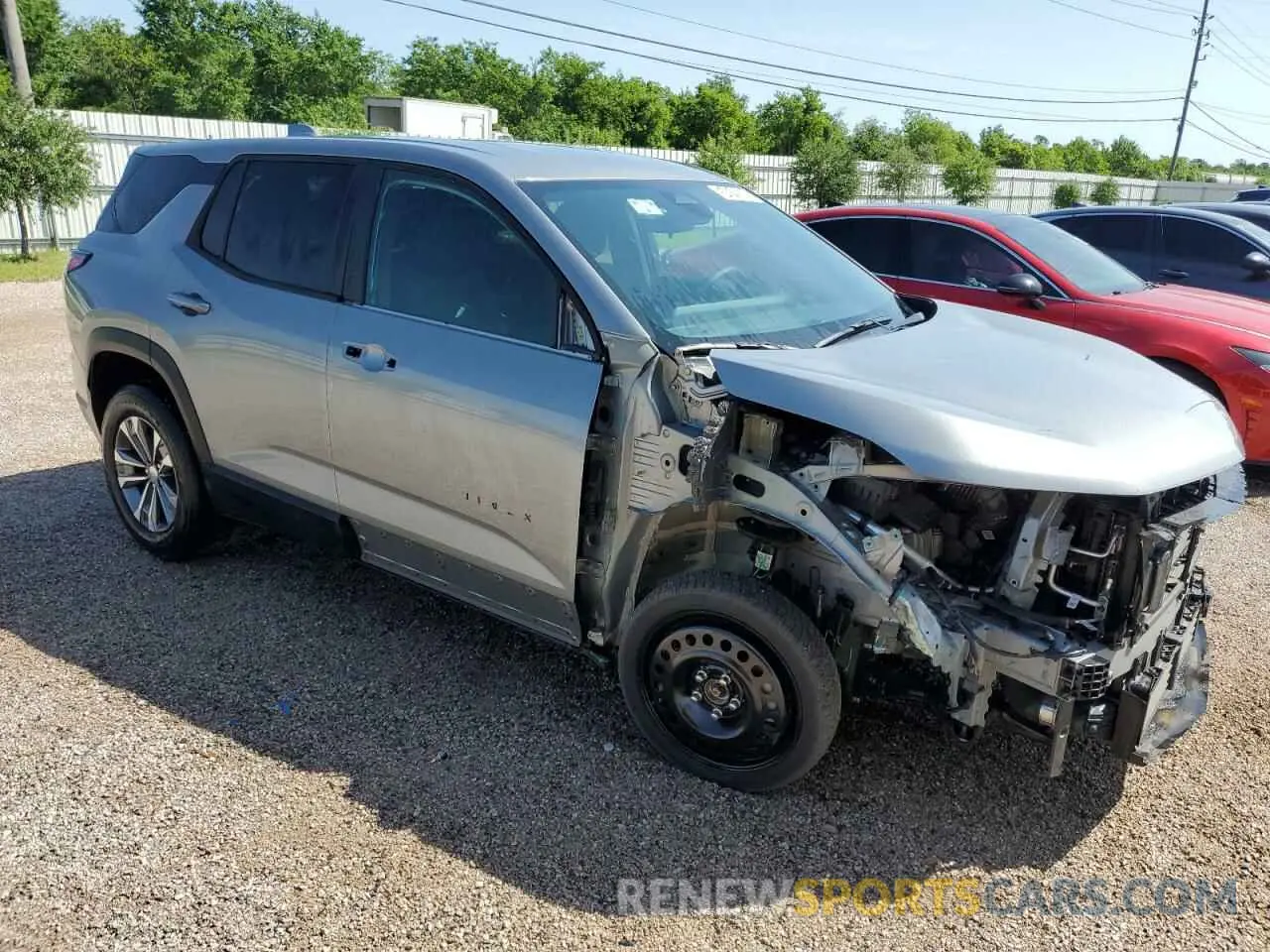 4 Photograph of a damaged car 3GNAXHEG7SL227705 CHEVROLET EQUINOX 2025