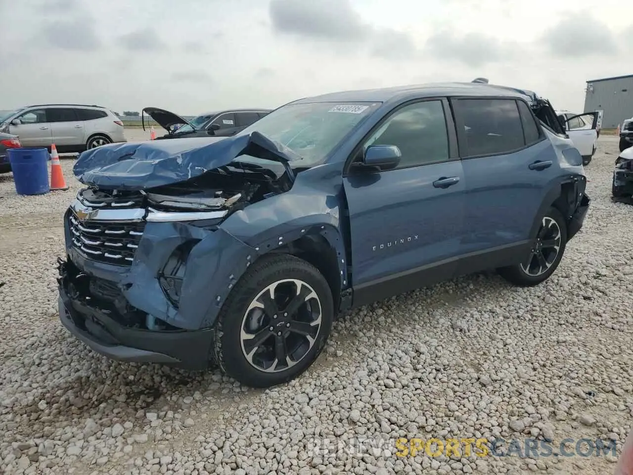 1 Photograph of a damaged car 3GNAXHEG7SL303035 CHEVROLET EQUINOX 2025