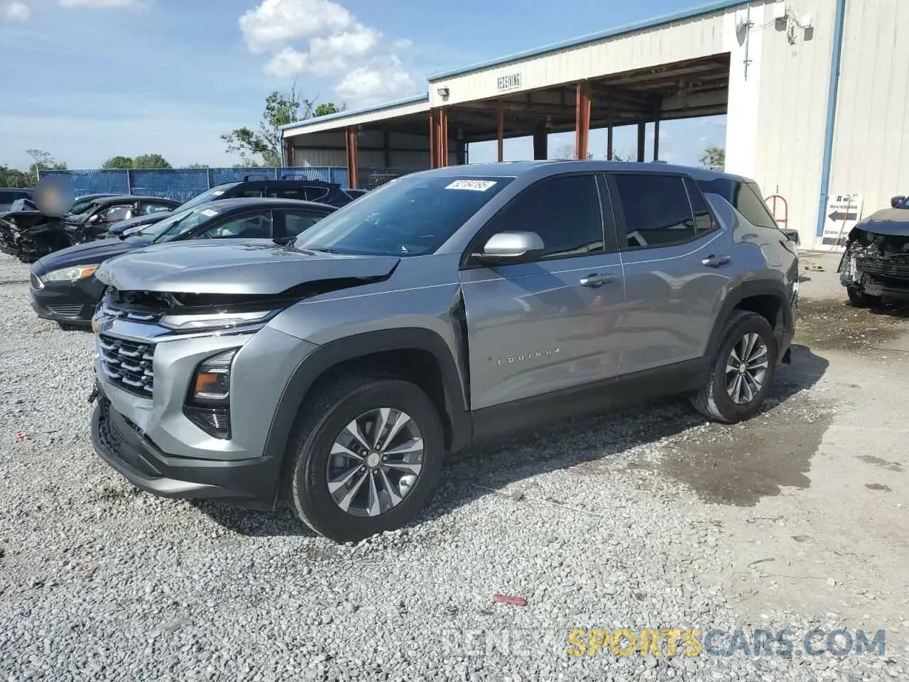 1 Photograph of a damaged car 3GNAXHEG8SL182855 CHEVROLET EQUINOX 2025