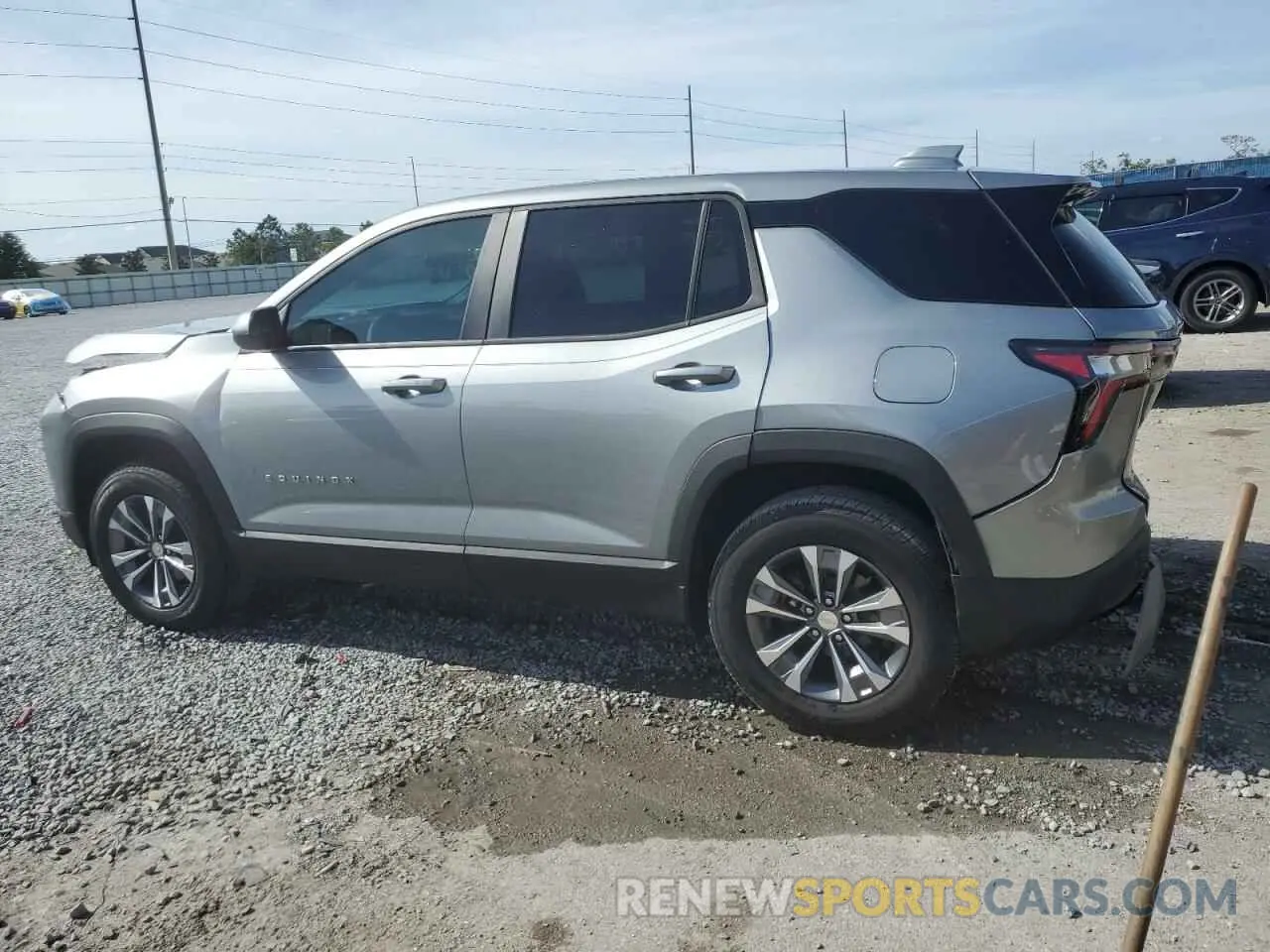 2 Photograph of a damaged car 3GNAXHEG8SL182855 CHEVROLET EQUINOX 2025