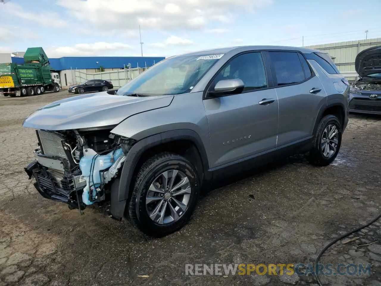 1 Photograph of a damaged car 3GNAXHEG8SL205986 CHEVROLET EQUINOX 2025