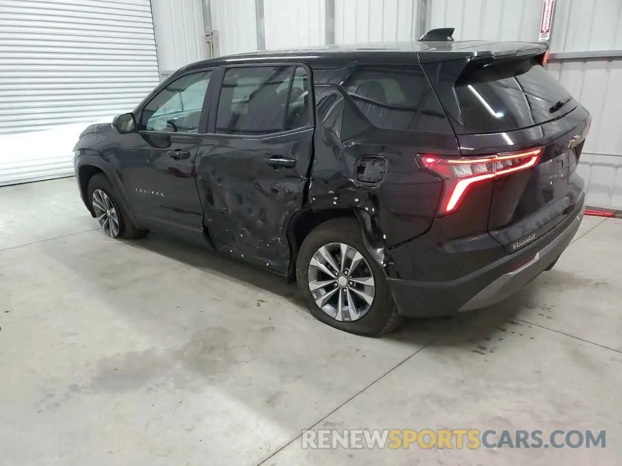 2 Photograph of a damaged car 3GNAXHEG8SL206362 CHEVROLET EQUINOX 2025